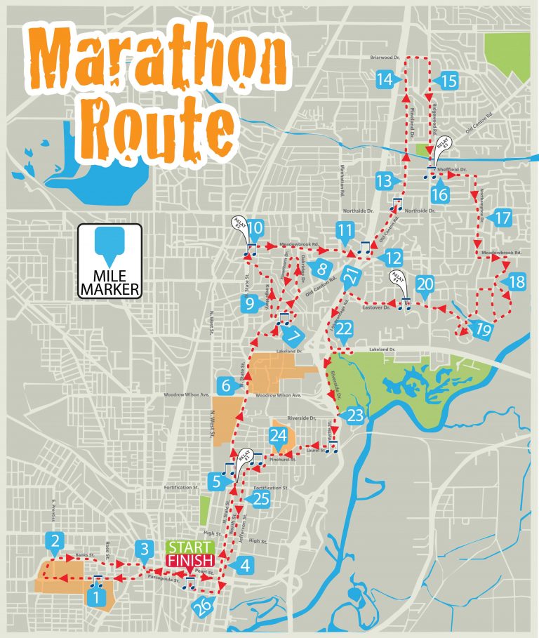 MarathonMap MS BLUES MARATHON